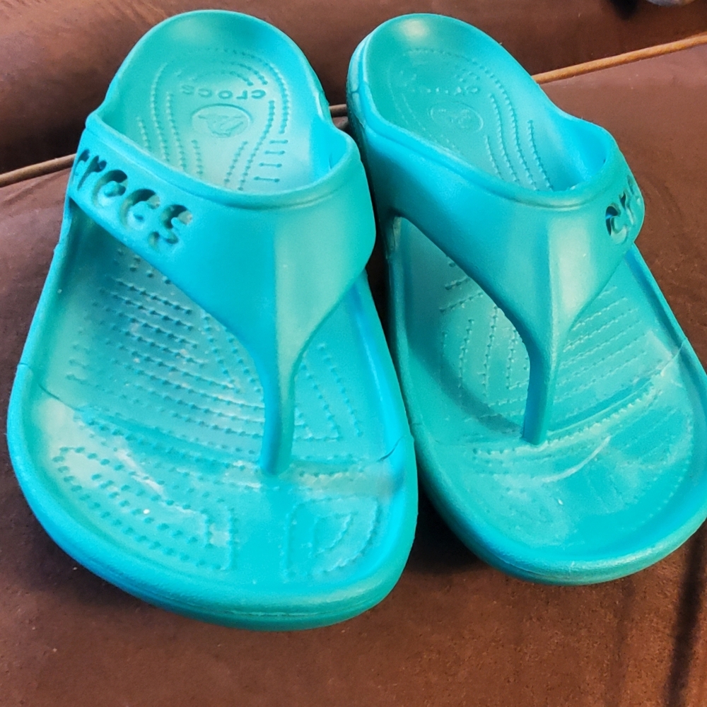 Crocs Turquoise Sandals